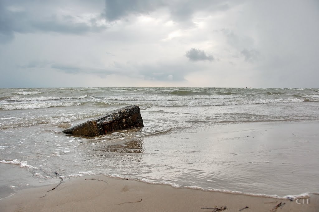 Геническая горка. Азовское море