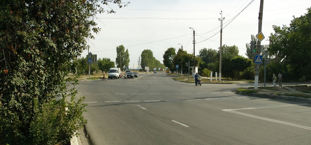 перекрёсток ул. К. Либкнехта и Золина