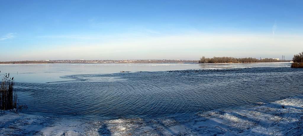 Зима. Пляж