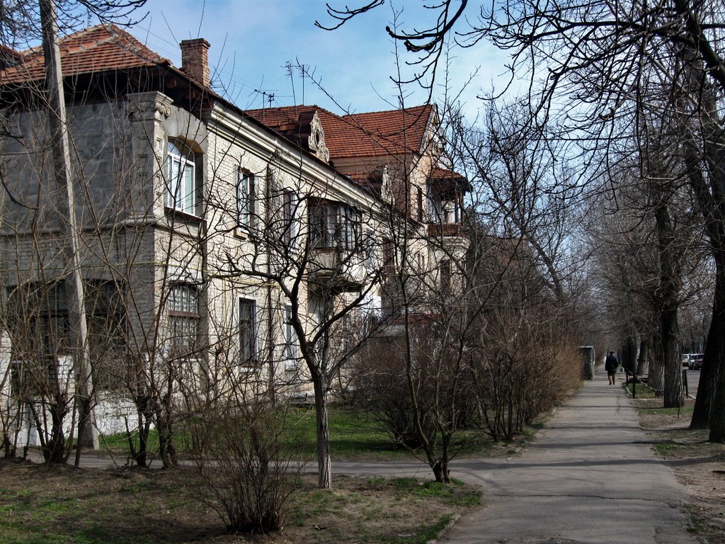 Дом на улице Ленина.(Архитектура 50-х)