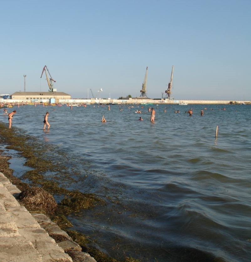 Скадовск, у порта