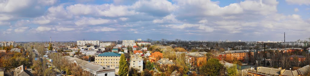 панорама города