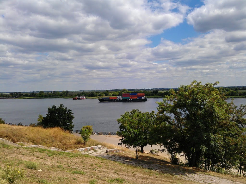 Вид на Днепр / View of the Dnieper