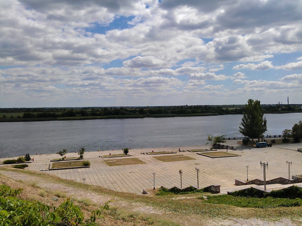 Вид на Днепр / View of the Dnieper