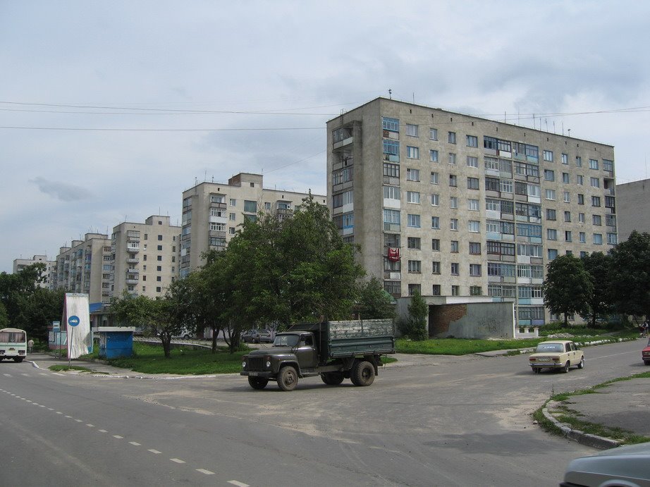 Independence Street in Volochysk