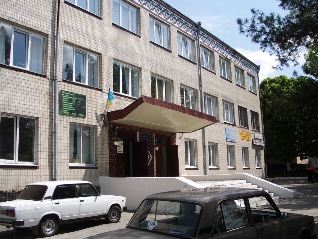 Horodok Public library. May, 2011