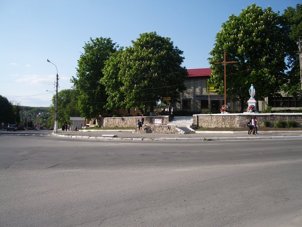 Horodok. View to church. May, 2011