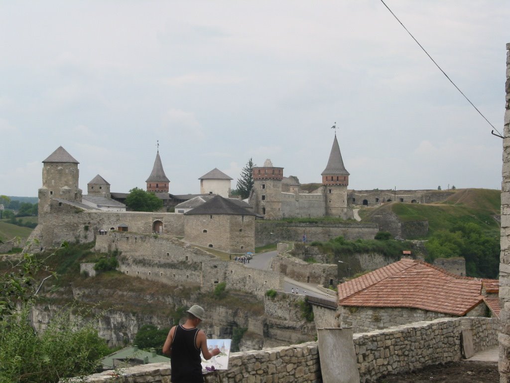 Artist, painting fortress... / Художник, что рисует... крепость.