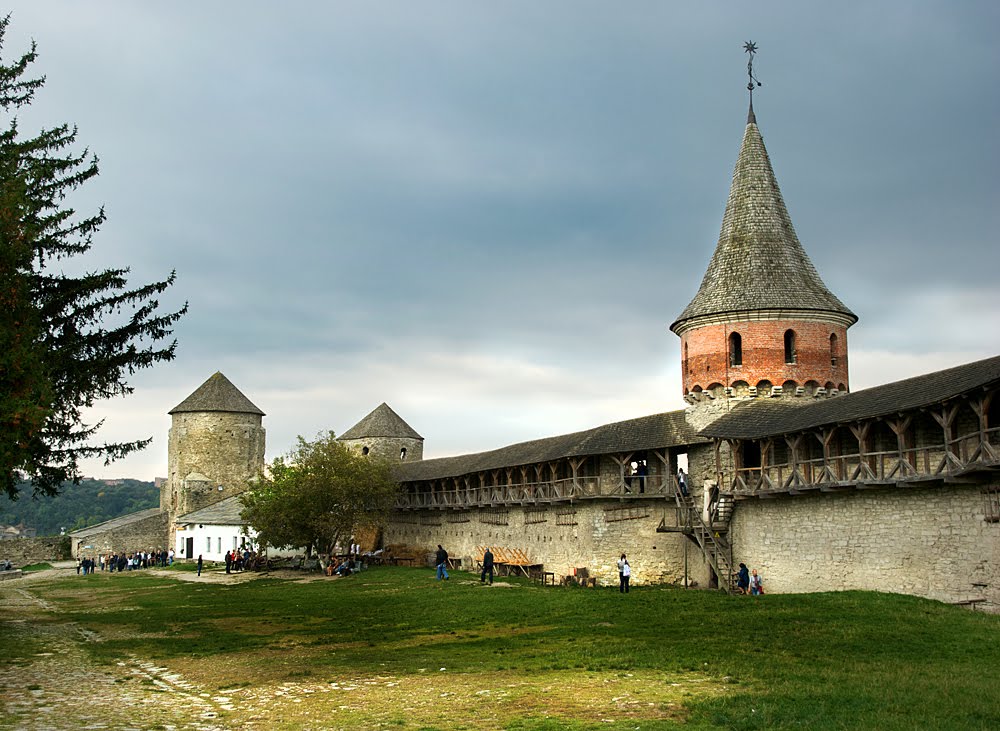 Kamianets-Podilskyi Castle. First mentioned in 1062.