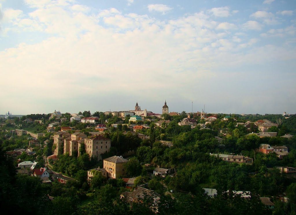 панорама Камянеця-Подільського, Kamyanets-Podilskyi - panorama, Каменец-Подольский, Kamieniec Podolski, Kamjanez-Podilskyj