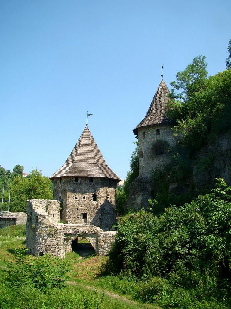 Камянець-Подільський - Польська брама, Kamyanets-Podilskyi - polish gate, Каменец - польские ворота, Kamieniec - brama Polska (Lacka)