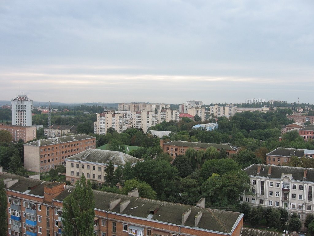 Вид на юго-восток с крыши "7 дней"