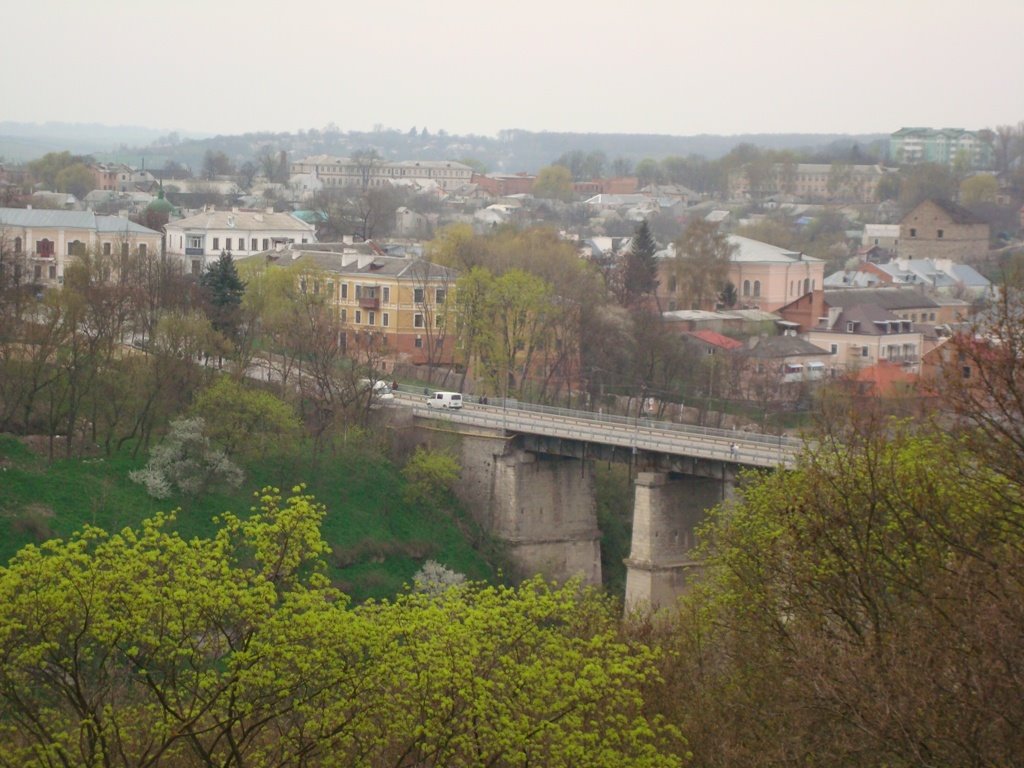 Вид на Новоплановский мост