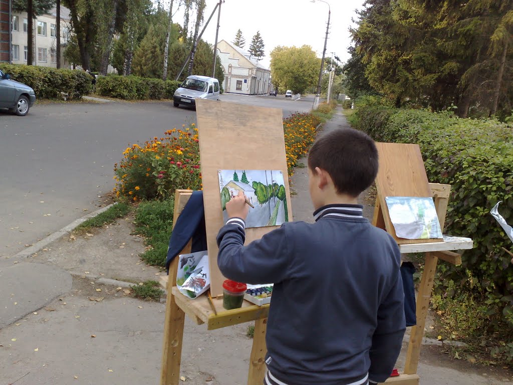 рисуем дом культуры