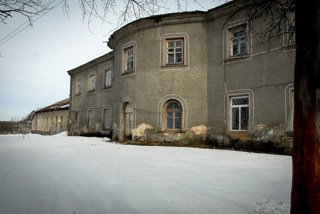 Remaining mansion in Krasilov