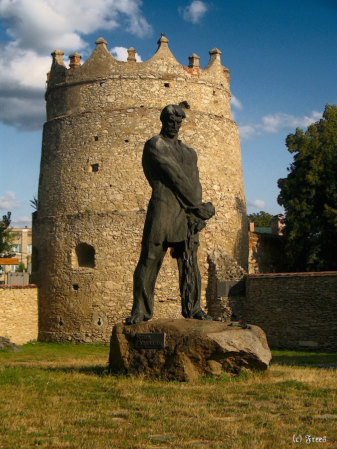 Летичев. Памятник Кармелюку