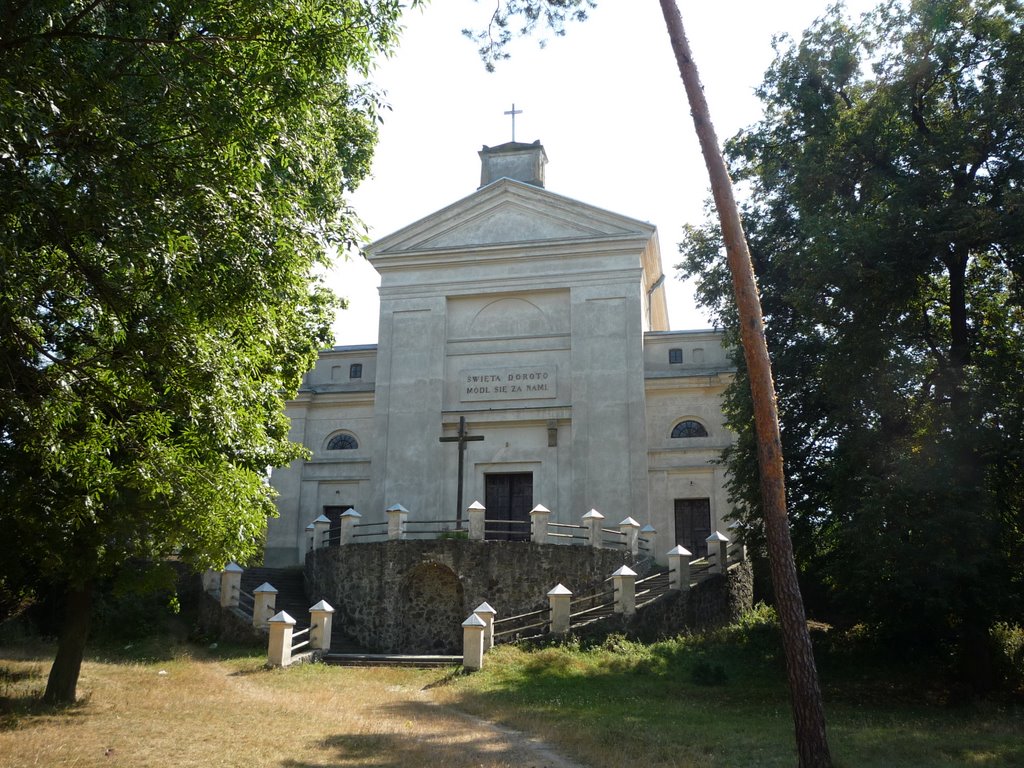 Slavuta catholic church