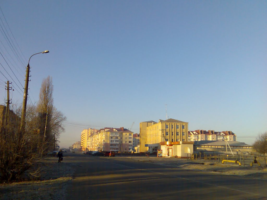 17.11.2011 - утренние лучи солнца.