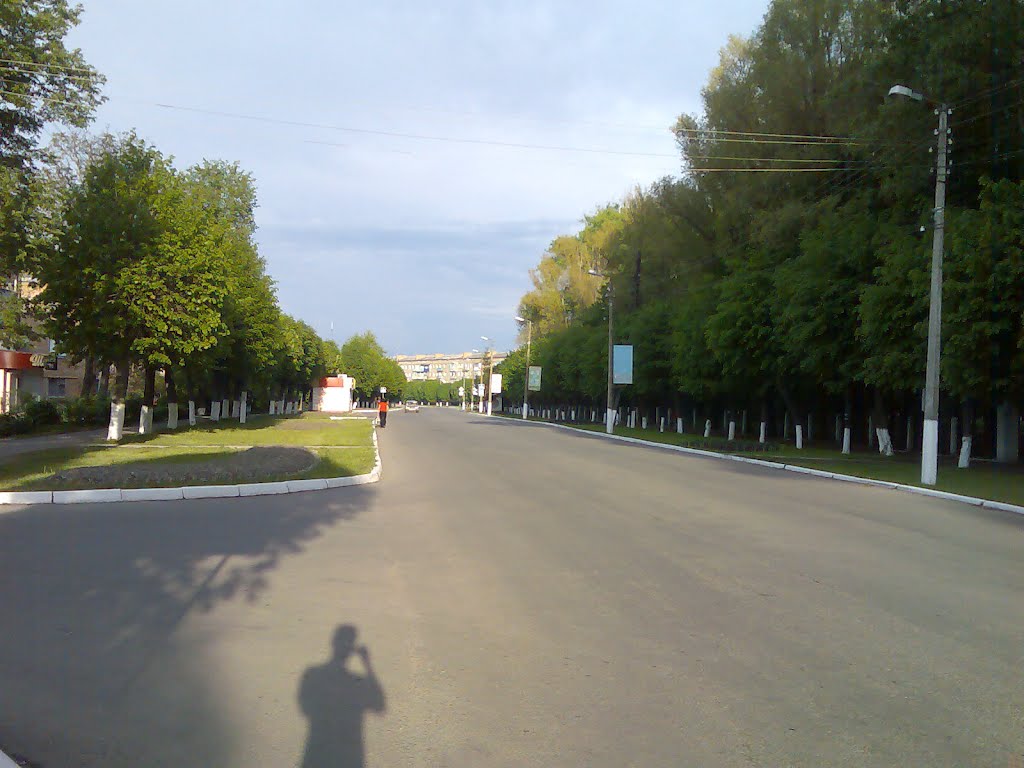 Перекрёсток улиц Мира и Лермонтова.