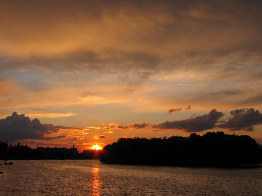 Sunset on South Bug / Закат над Южным  Бугом