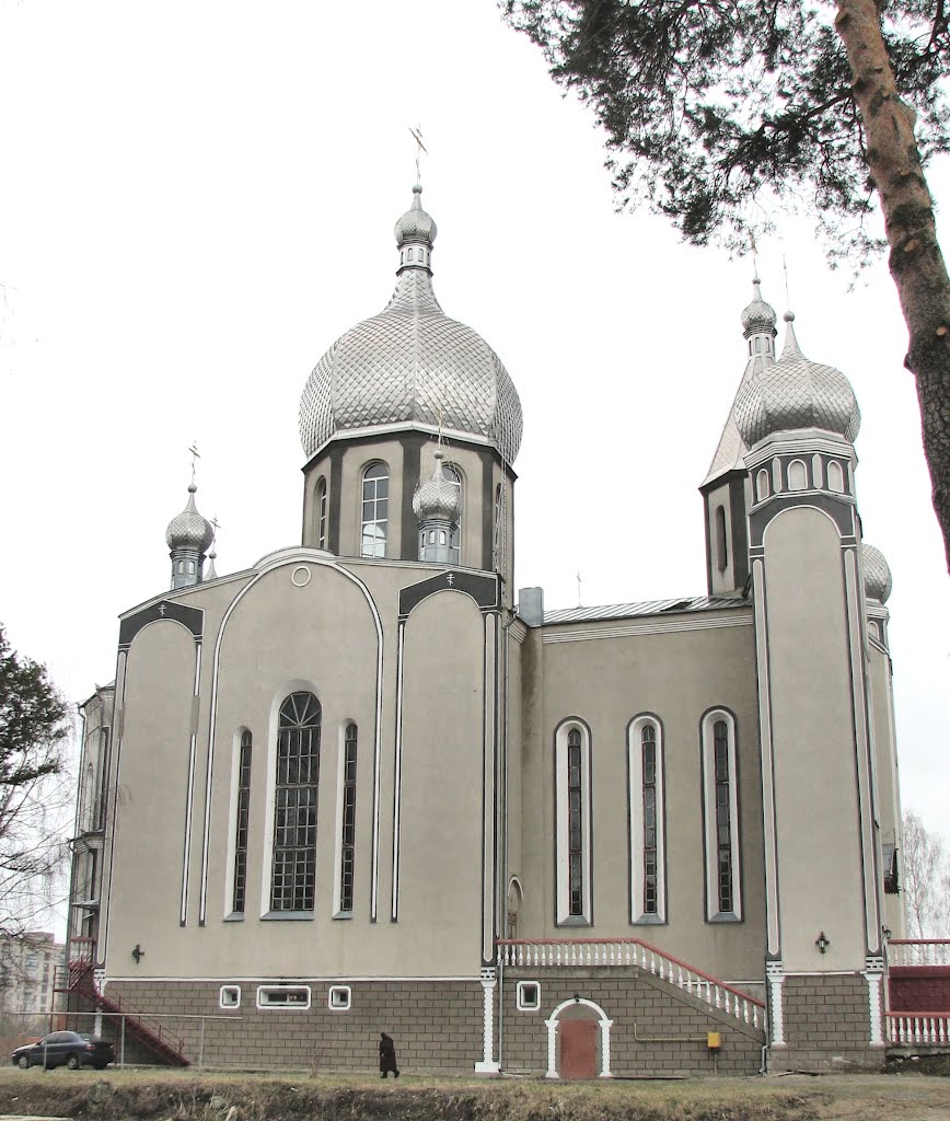 Левая сторона Свято-Михайловского кафедрального собора. Вид на юг.