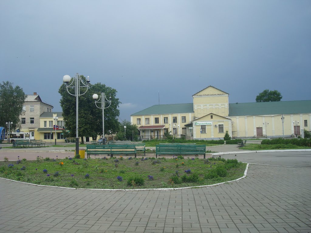 Шепетовка, привокзальная площадь