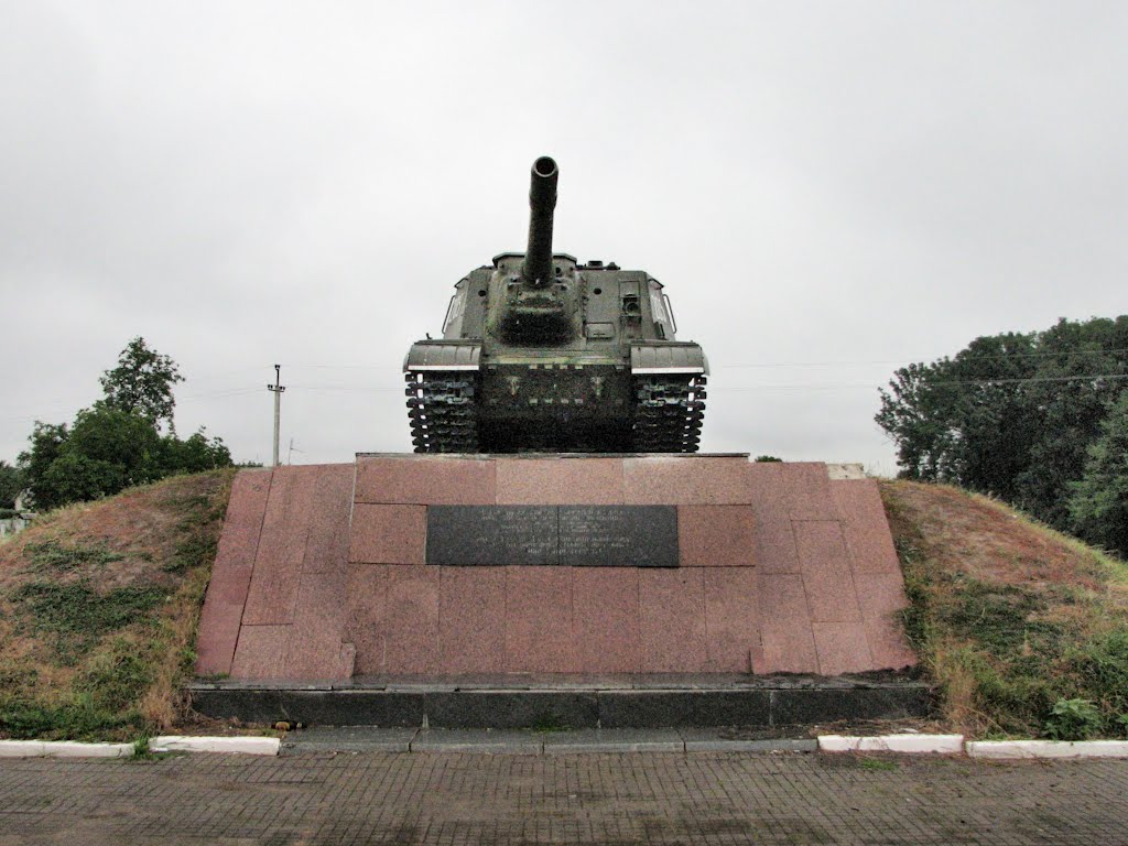 Гвардейский тяжелый артсамоход ИСУ-152. «Dosenöffner» - "открыватель консервных банок".