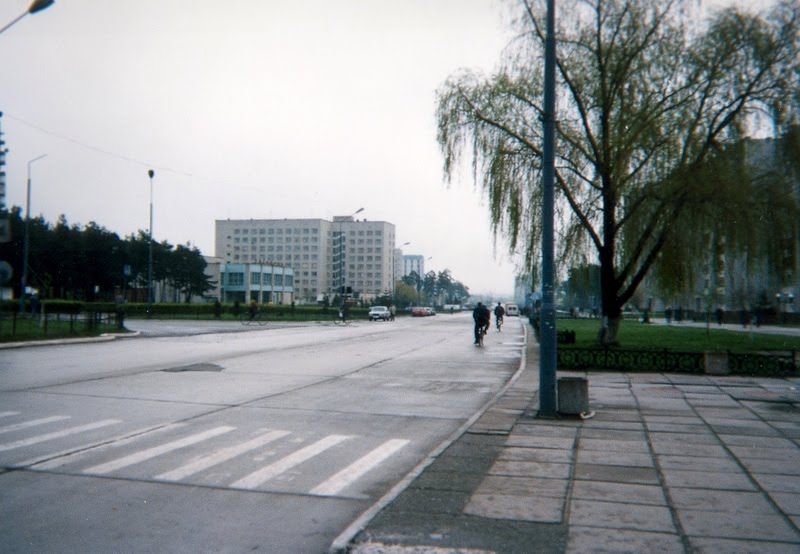 UKRAINE - Boulevard dans la Ville de Netechine