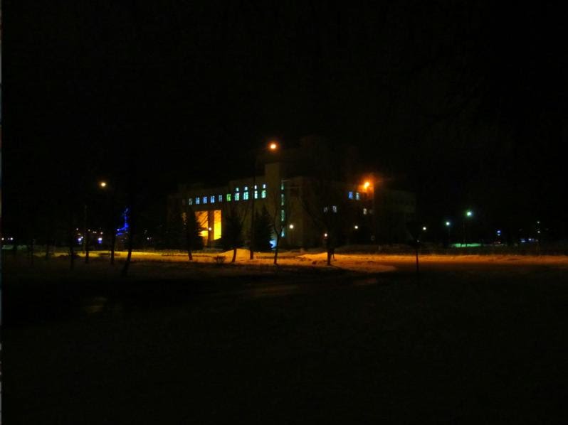 Netishyn winter night