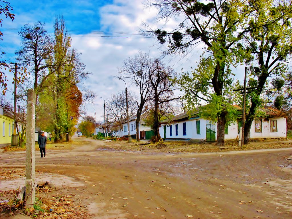 03.11.2007 15:06 Перекресток ул.Черновола и ул.Пролетарской.