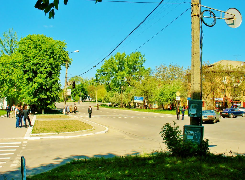 09.05.2008  10:09  Проспект Т.Г.Шевченка перед автостанцией.