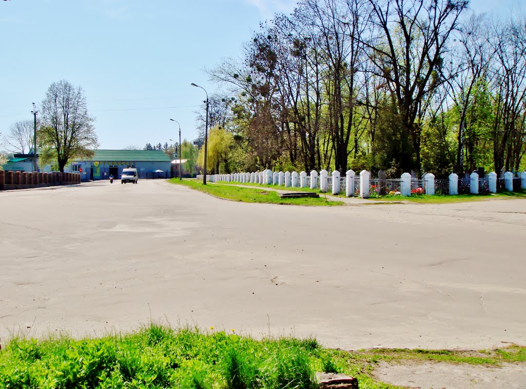 25.04.2012 10:46  Улица Богдана Хмельницкого. Вид с перекрестка бульвара Шевченко и улицы Дружбы.
