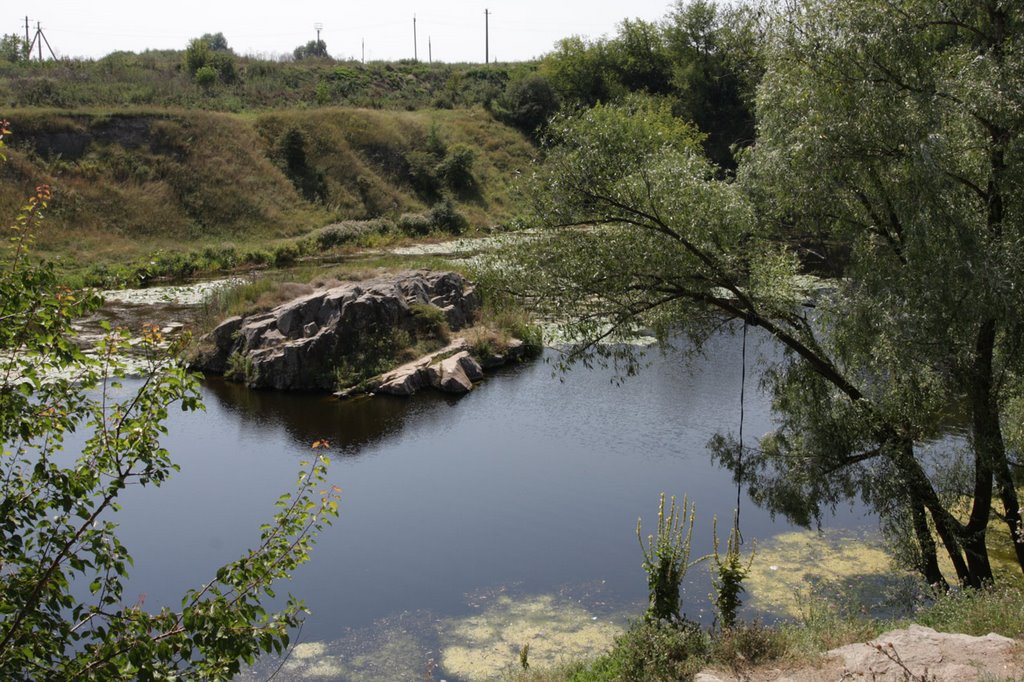 Пушкинская скала, Каменка, Украина.