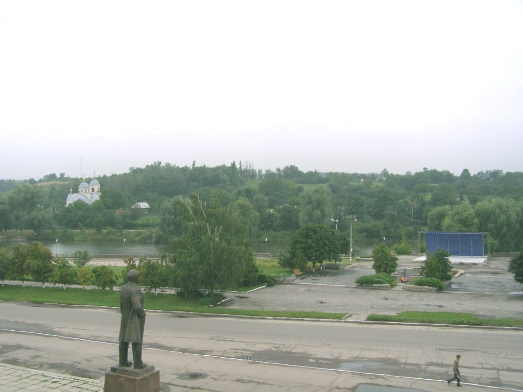 Вид на "фонтани"