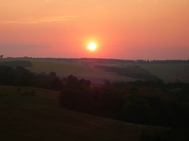Закат в Лысянке