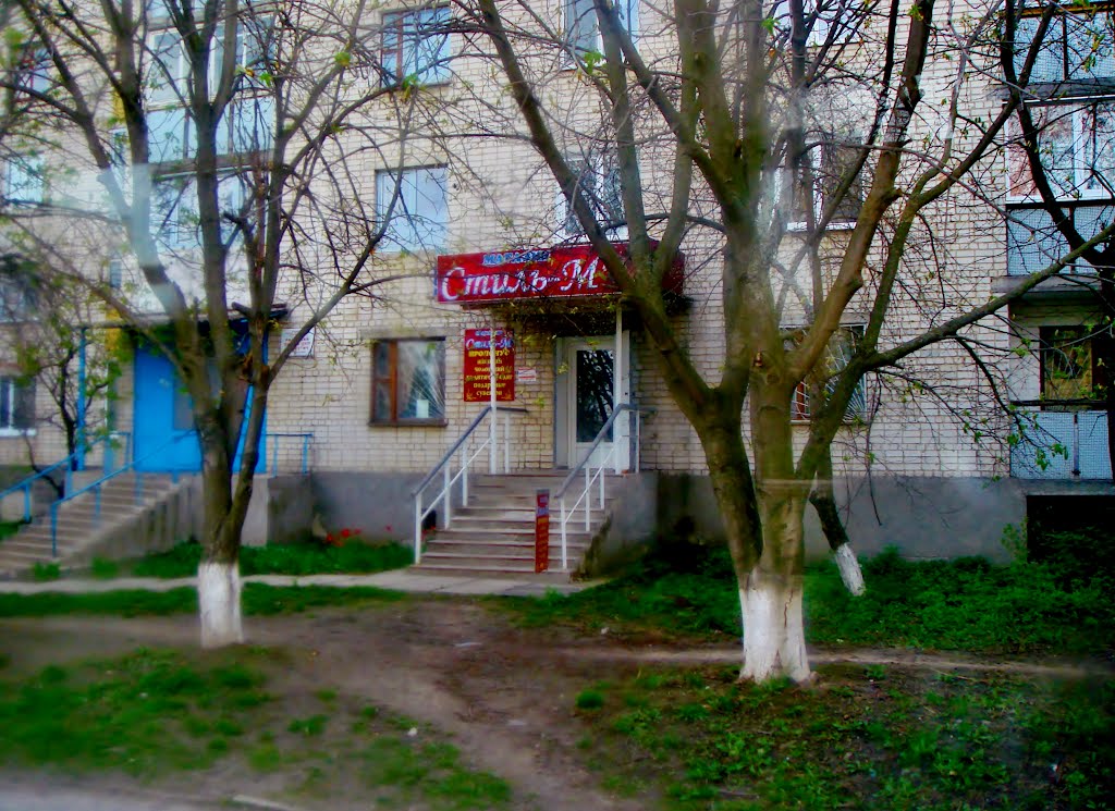 23.04.2012 18:00  Дорога Р04. Магазин "Стиль-М" в г.Лысянка.