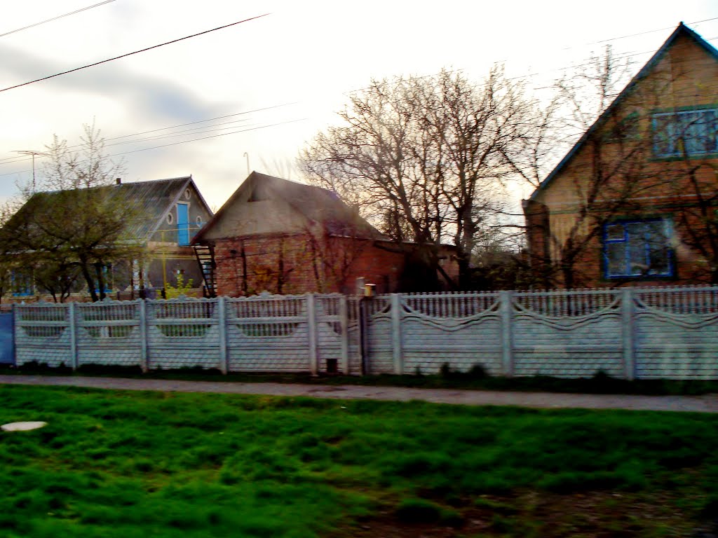 23.04.2012 18:03  Подъем в Лысянке в сторону Орлов и Ганжаловки.