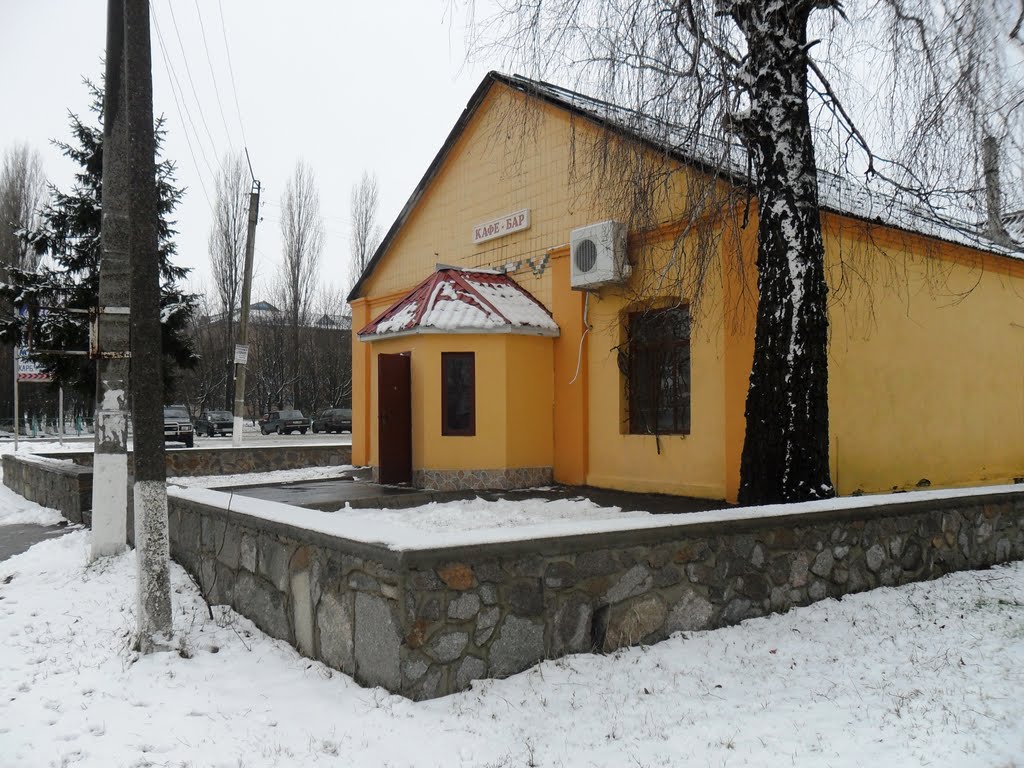 Монастырище. Кафе. Здесь довольно уютно