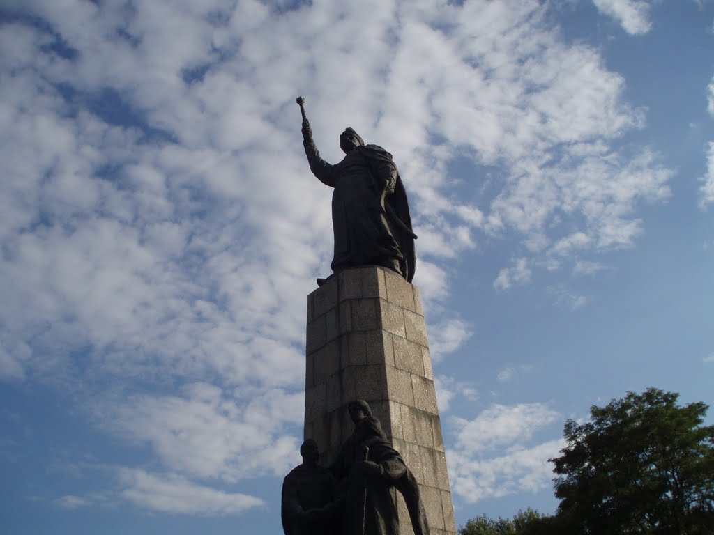 Чигирин (Черкаська обл.) - Памятник Б.Хмельницькому на Богдановій горі