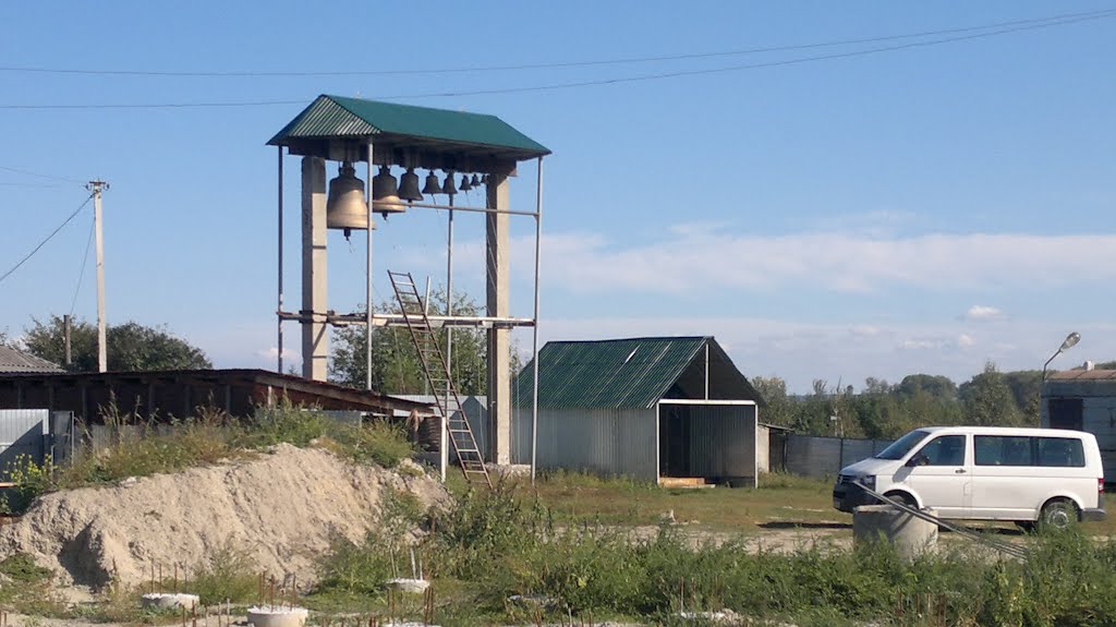 Колокольня строящегося женского монастыря