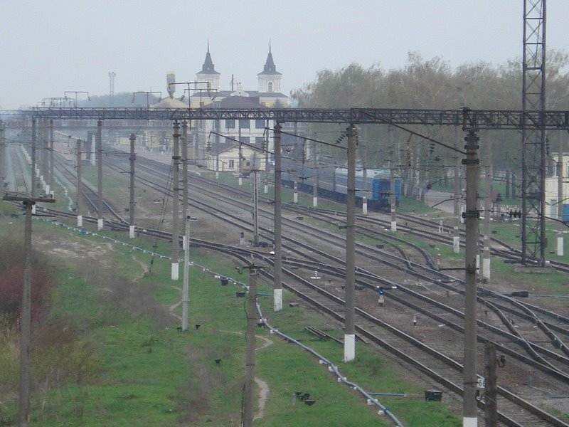 ст.Бахмач,вид.з мосту