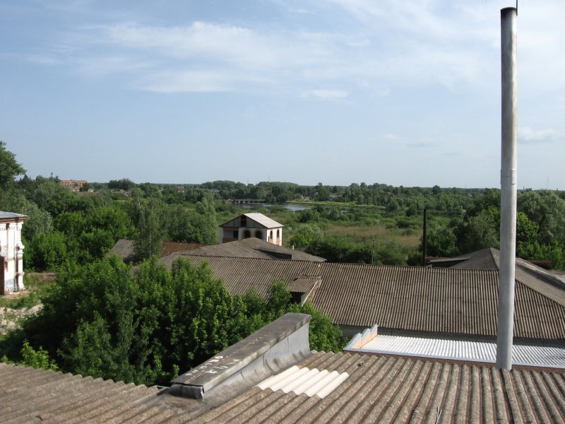 Борзна. Вид с крыши