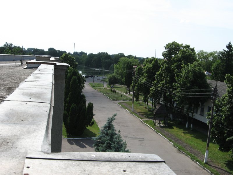 Борзна. вид с крыши