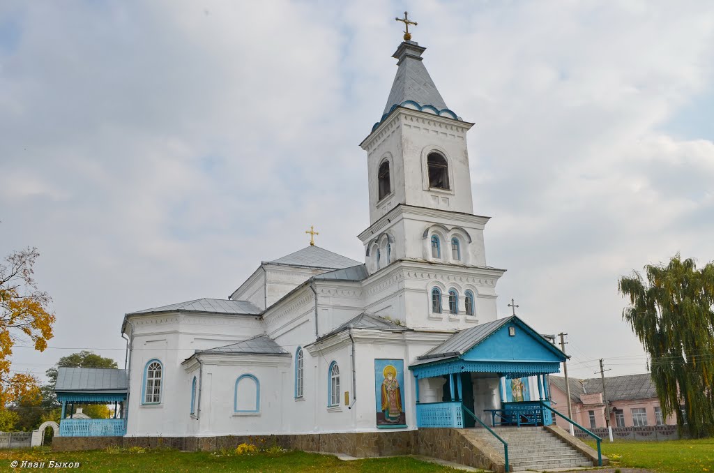 Вертиевка. Николаевская церковь. 1887 г. / Vertievka. Nicholas Church. 1887