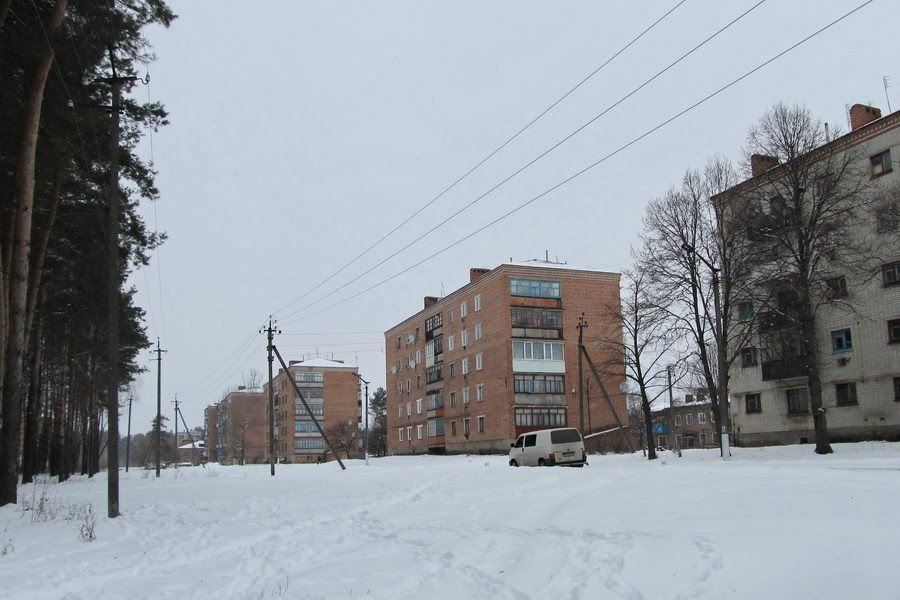 Западная окраина, 5-этажки