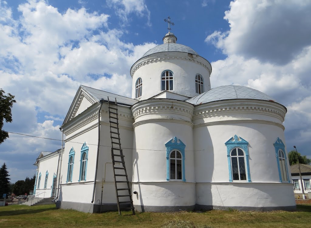 Ічня Чернігівської області. Свято-Воскресенська церква 1806 - 1810-го років./ Ichnya, Chernihiv region. Holy Resurrection church (1806 – 1810).