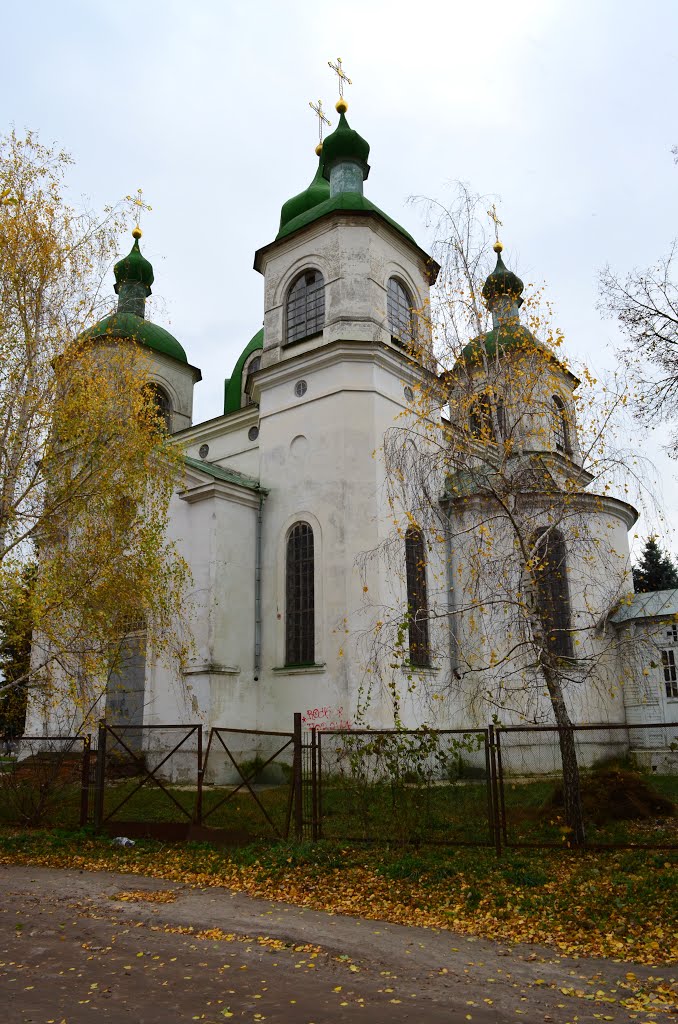 Козелец. Вознесенская церковь. 1866-74. Необарокко / Church 1866-74. Neobaroques