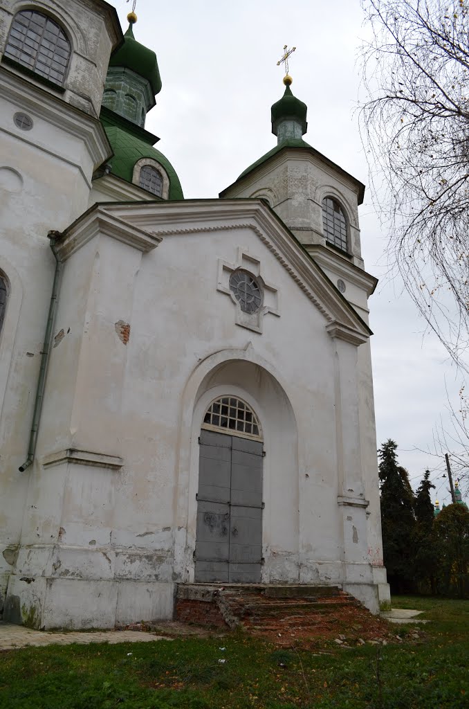 Козелец. Вознесенская церковь. 1866-74. Необарокко / Church 1866-74. Neobaroques