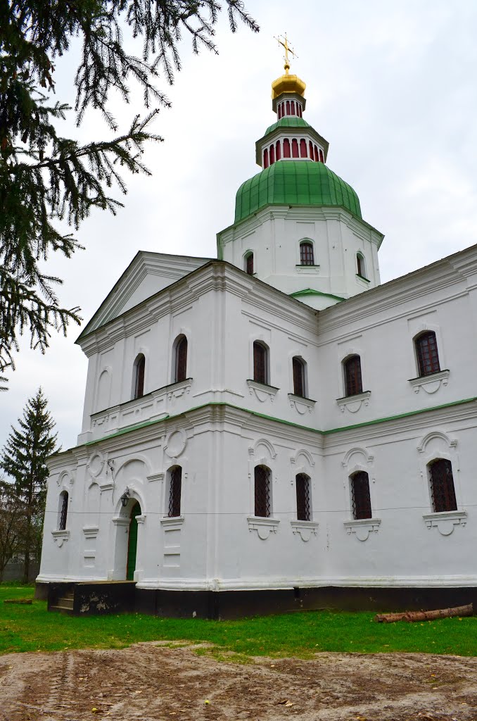 Козелец. Николаевская церковь 1784г. Украинское барокко / Church of saint Nikolay of 1784. Ukrainian baroque