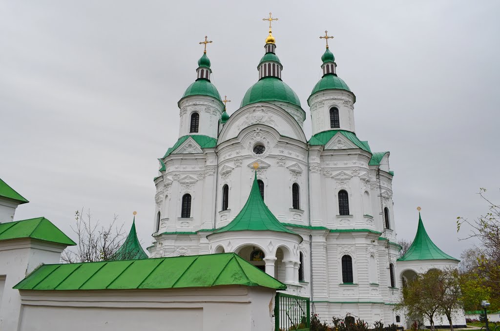 Козелец. Собор Рождества Богородицы 1752-63г. Шедевр украинского барокко / Cathedral of Christmas of our Lady of 1752-63. Masterpiece of the Ukrainian baroque
